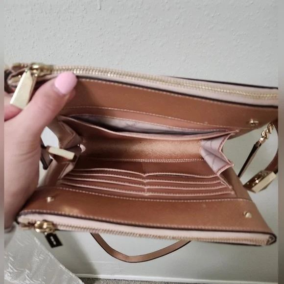 Michael Kors Rose Gold Crossbody Bag - Picture 5 of 9